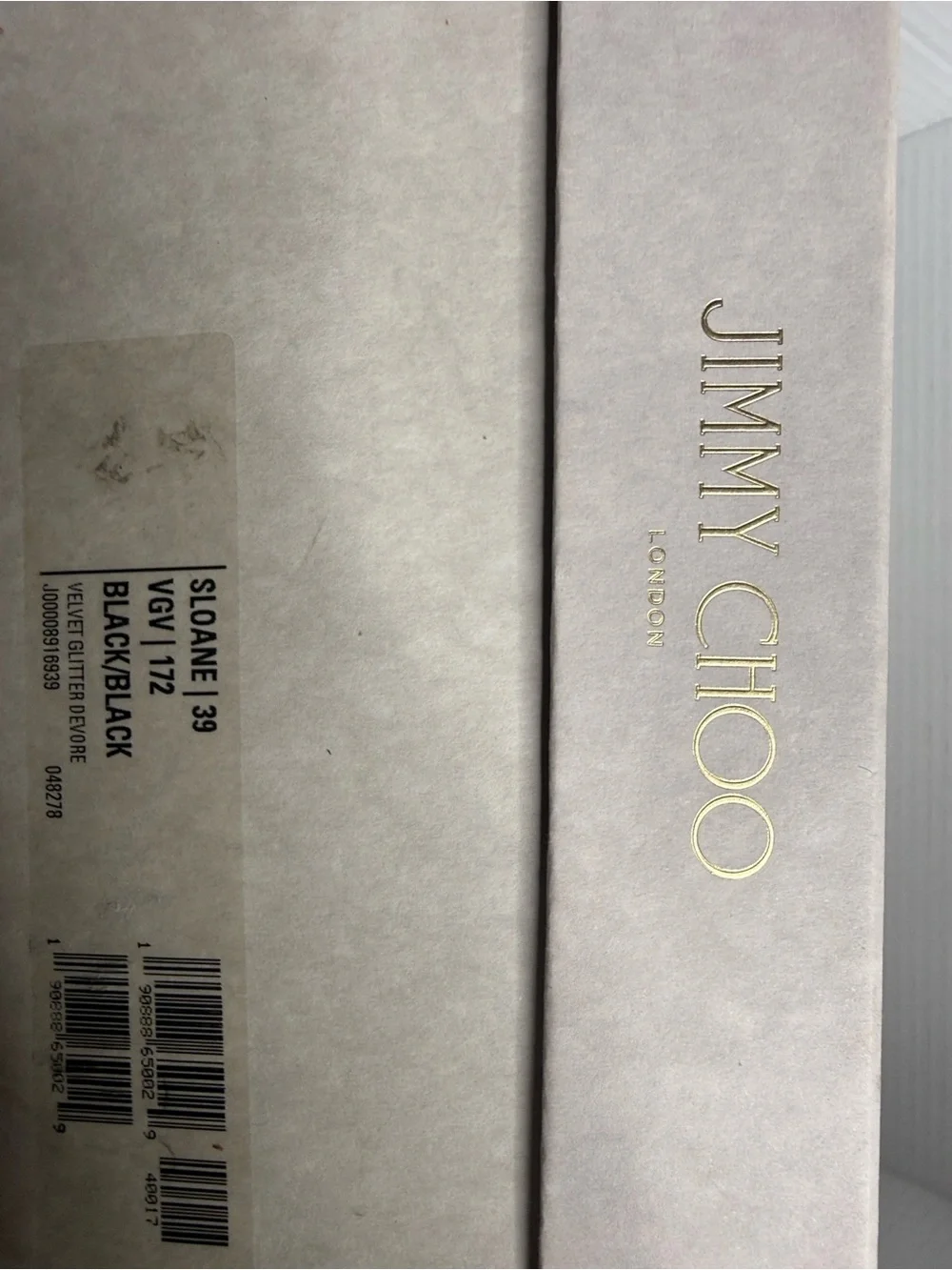 Jimmy Choo new box